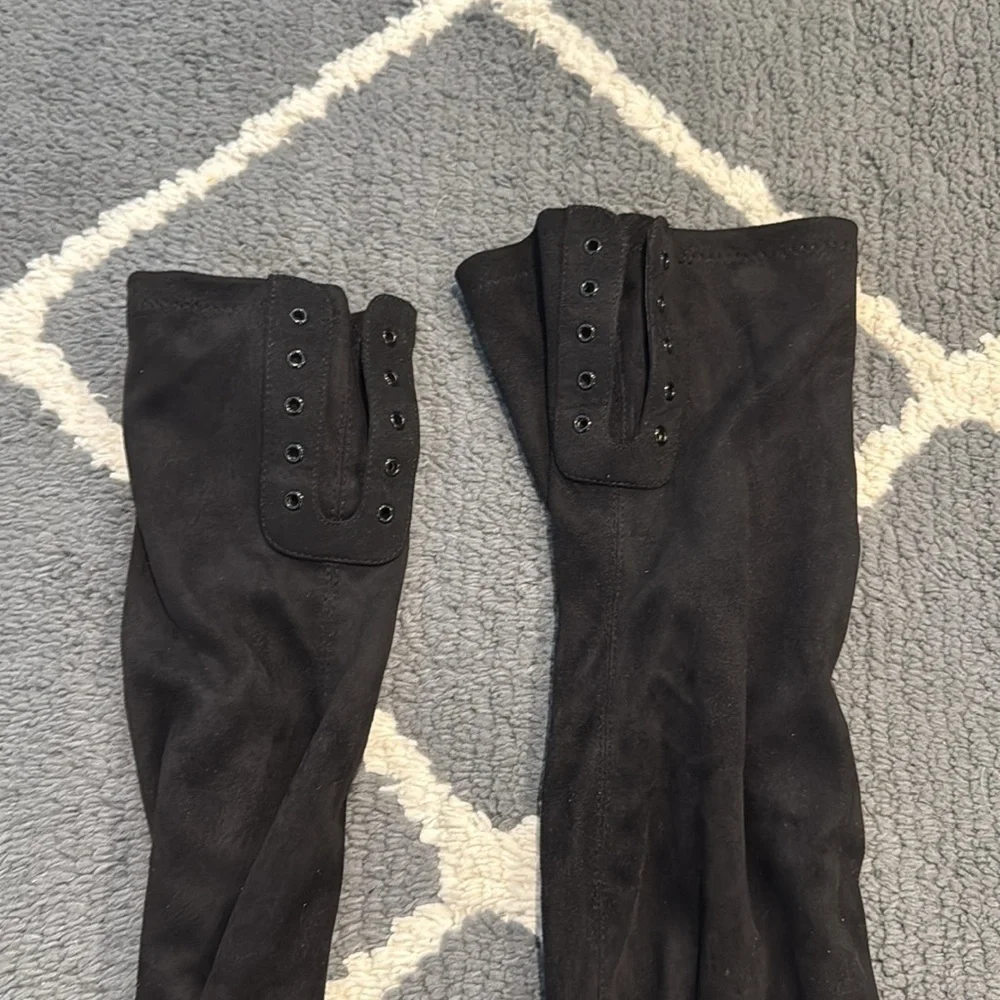 Black Over-the-Knee Women's Boots